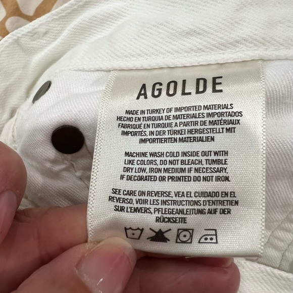 AGOLDE Riley Straight cropped size 30 - Picture 7 of 7